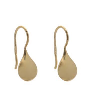 Gold Plate Sterling Silver Drop Pier Earring
