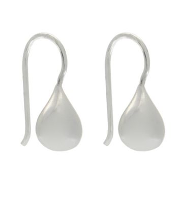 Sterling Silver Hershey Kiss Drop Earring