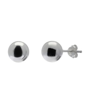 Sterling Silver 9MM Ball Earrings