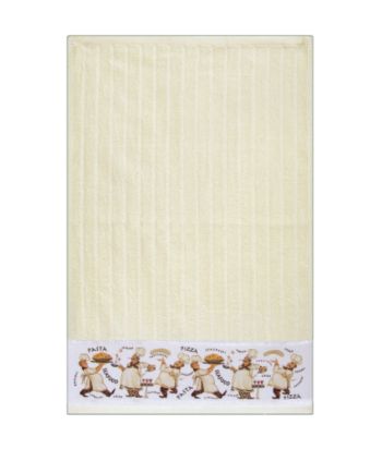 Blonder Home Accents® Buon Appetito Border Towel