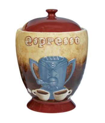 Blonder Home Expressions Coffee House Canister - Large