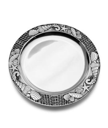 UPC 019328048014 product image for Wilton Armetale® Seashore Collection - Large Round Tray | upcitemdb.com