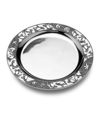 Wilton Armetale® Crab Collection - Large Round Tray