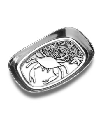 UPC 019328047147 product image for Wilton Armetale Crab Collection - Bread Tray | upcitemdb.com