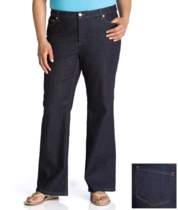 Liz Claiborne New York Plus Size Jackie Bootcut Jeans