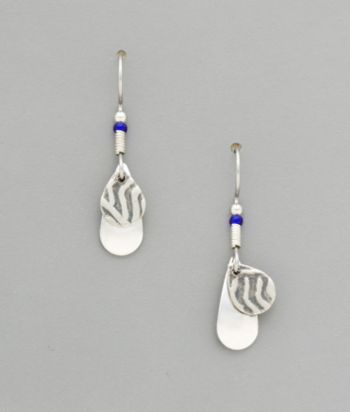 Silver Forest® Small Silvertone Icy Tears Earrings