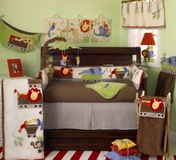 Animal Tracks Baby Bedding Collection by Cotton Tale Designs