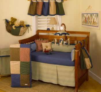 Boxers or Briefs Baby Bedding Collection by Cotton Tale Designs