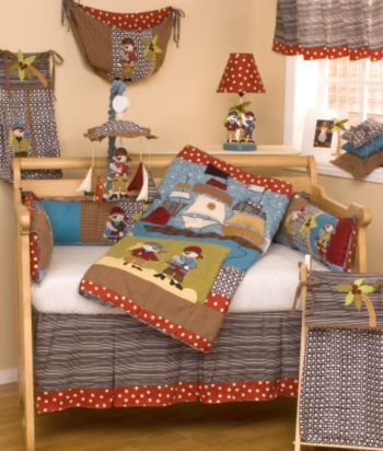 Pirates Cove Baby Bedding Collection by Cotton Tale Designs