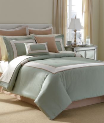 Luxe Sage 12-Piece Bedding Ensemble by LivingQuarters