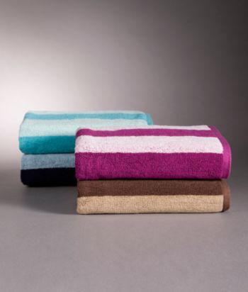 LivingQuarters Symphony Stripe Towels