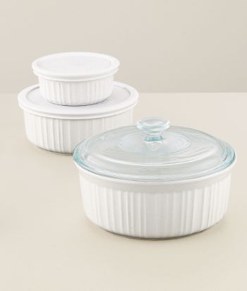 CorningWare® French White® 6-pc. Bakeware Bowl Set