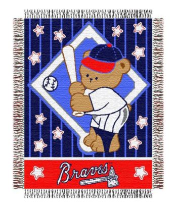 Atlanta Braves® Baby Teddy Bear Throw