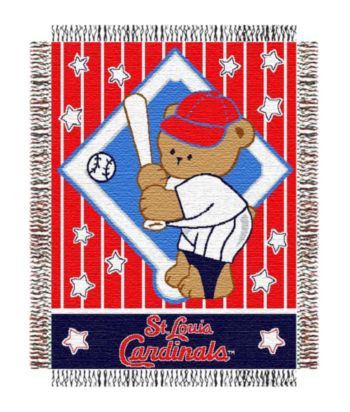 St. Louis Cardinals® Baby Teddy Bear Throw