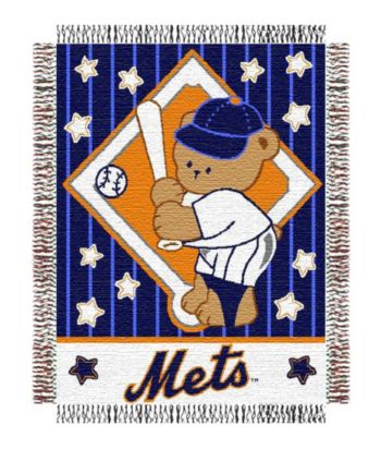 New York Mets® Baby Teddy Bear Throw