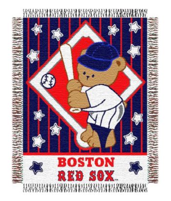 Boston Red Sox™ Baby Teddy Bear Throw