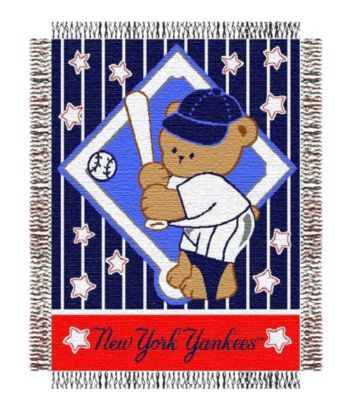 New York Yankees® Baby Teddy Bear Throw