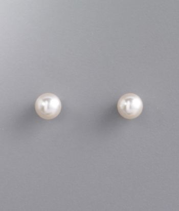 Studio Works® 6mm Pearl Stud Earring - White