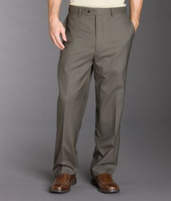 Louis Raphael® Men's Flat-Front Dress Slacks