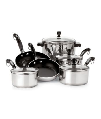 Farberware® Classic Series™ Stainless Steel 10-pc. Cookware Set