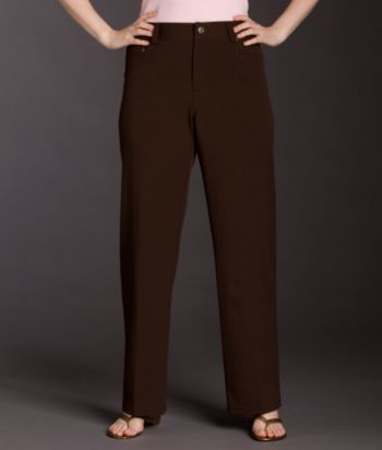 Rafaella® Plus Size 5-pocket Wide-leg Pants