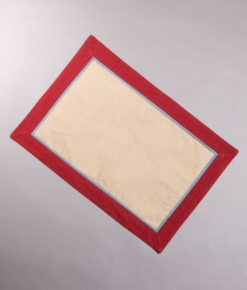 LivingQuarters Double Frame Border Place Mat