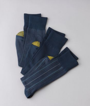 GOLD TOE® Men's 3-Pack Casual Socks - Navy