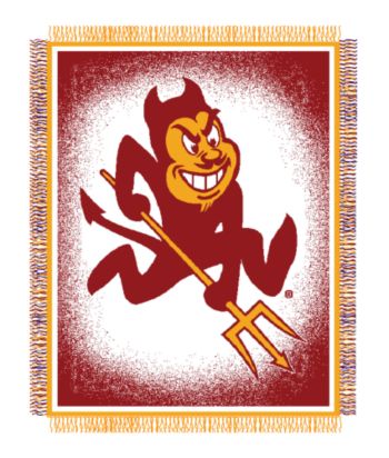 Arizona State University Logo Throw
