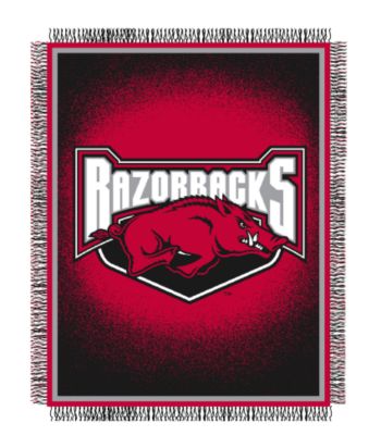University of Arkansas Logo Throw