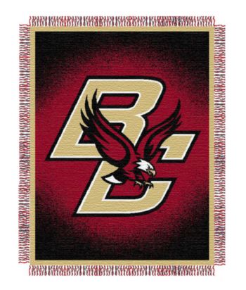 Boston College Logo Throw