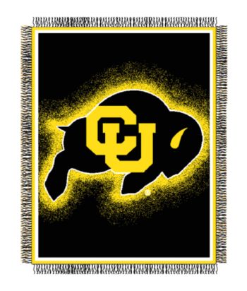 University of Colorado Logo Throw