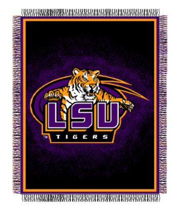 Louisiana State University Logo Throw