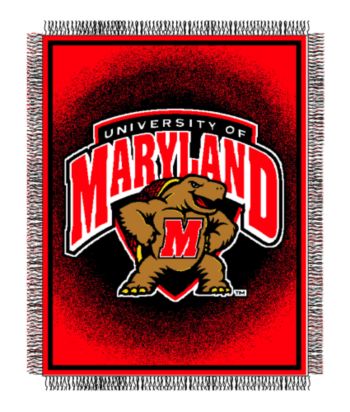 University of Maryland Logo Throw