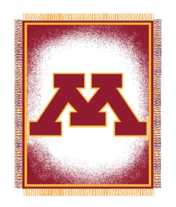 University of Minnesota Logo Throw