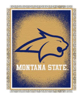 Montana State University Logo Throw