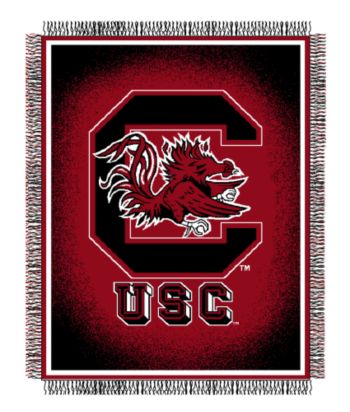 University of South Carolina Logo Throw