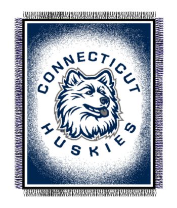 University of Connecticut Logo Throw