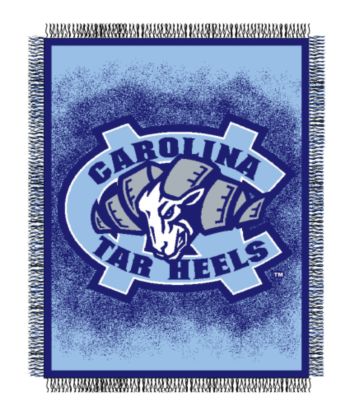 University of North Carolina Logo Throw