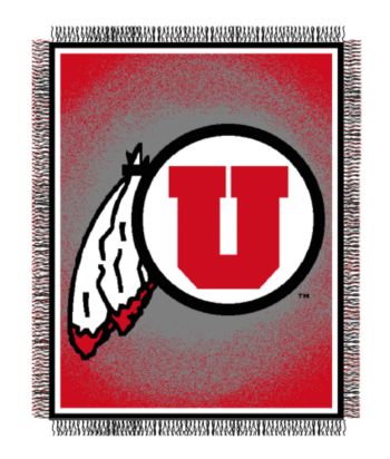 University of Utah Logo Throw