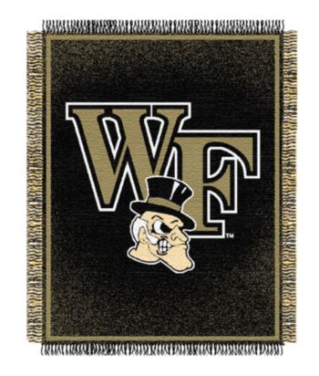 Wake Forest University Logo Throw
