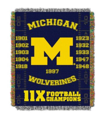 University of Michigan Commemorative Throw