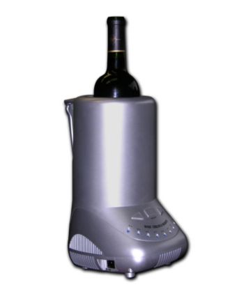 Koolatron™ Single Bottle Wine Cooler - Silver