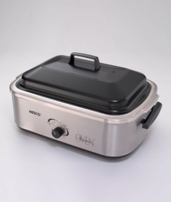 Nesco®18-Quart Stainless Steel Roaster Oven with Stainless Steel Cookwell