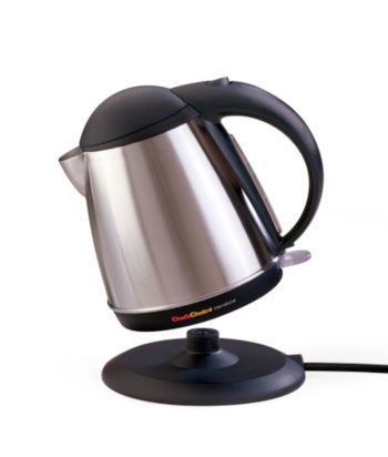 Chef's Choice Cordless Electric 1&frac34; Quart Kettle - Black