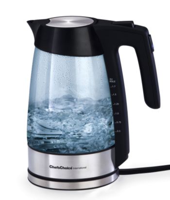 Chef's Choice Cordless Electric 1¾-qt. Glass Kettle