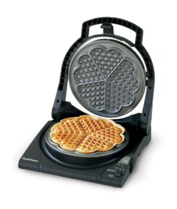 Chef's Choice® WafflePro® 5 of Hearts Waffler w/Floating Top Plate