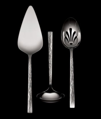 Vera Wang® Hammered 3-Piece Serving Set