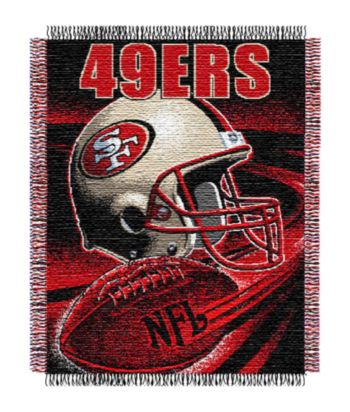San Francisco 49ers Logo Throw
