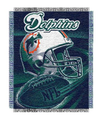 Miami Dolphins Logo Throw