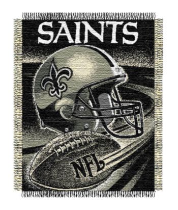 New Orleans Saints Logo Throw